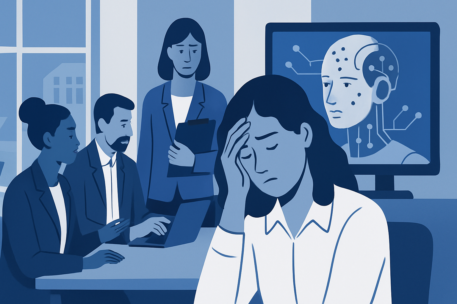 IA intensifica crisis de salud mental y líderes no están li…
